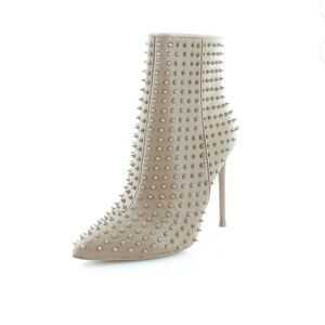 NWB Steve Madden Women's Vapor  Color Mocha Stiletto Heel Booties‎ Size 6